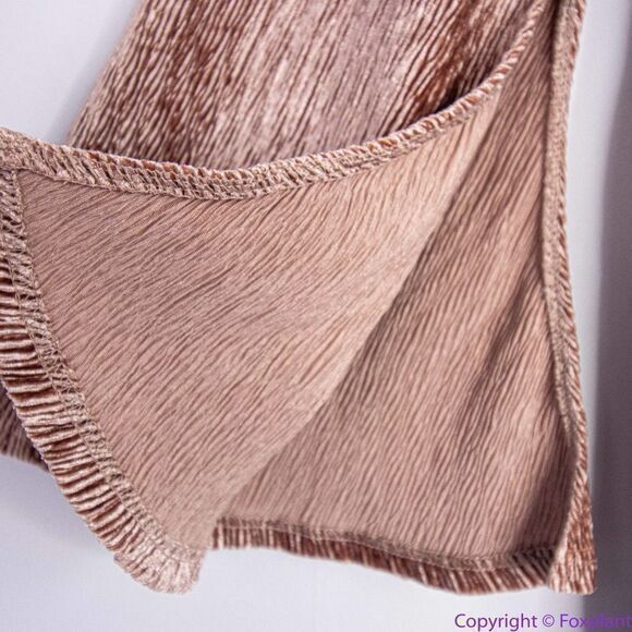 Eloquii‎ Flare sleeve textured velvet dress, 24 - Picture 9 of 16